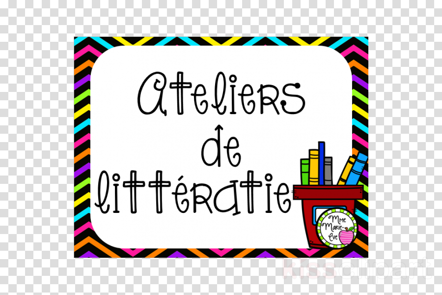 Atelier De Littératie Clipart Information Literacy - Bäcker, Die Gehen, Magneten Zu Backen Quadratischer - Png Download (900x600), Png Download