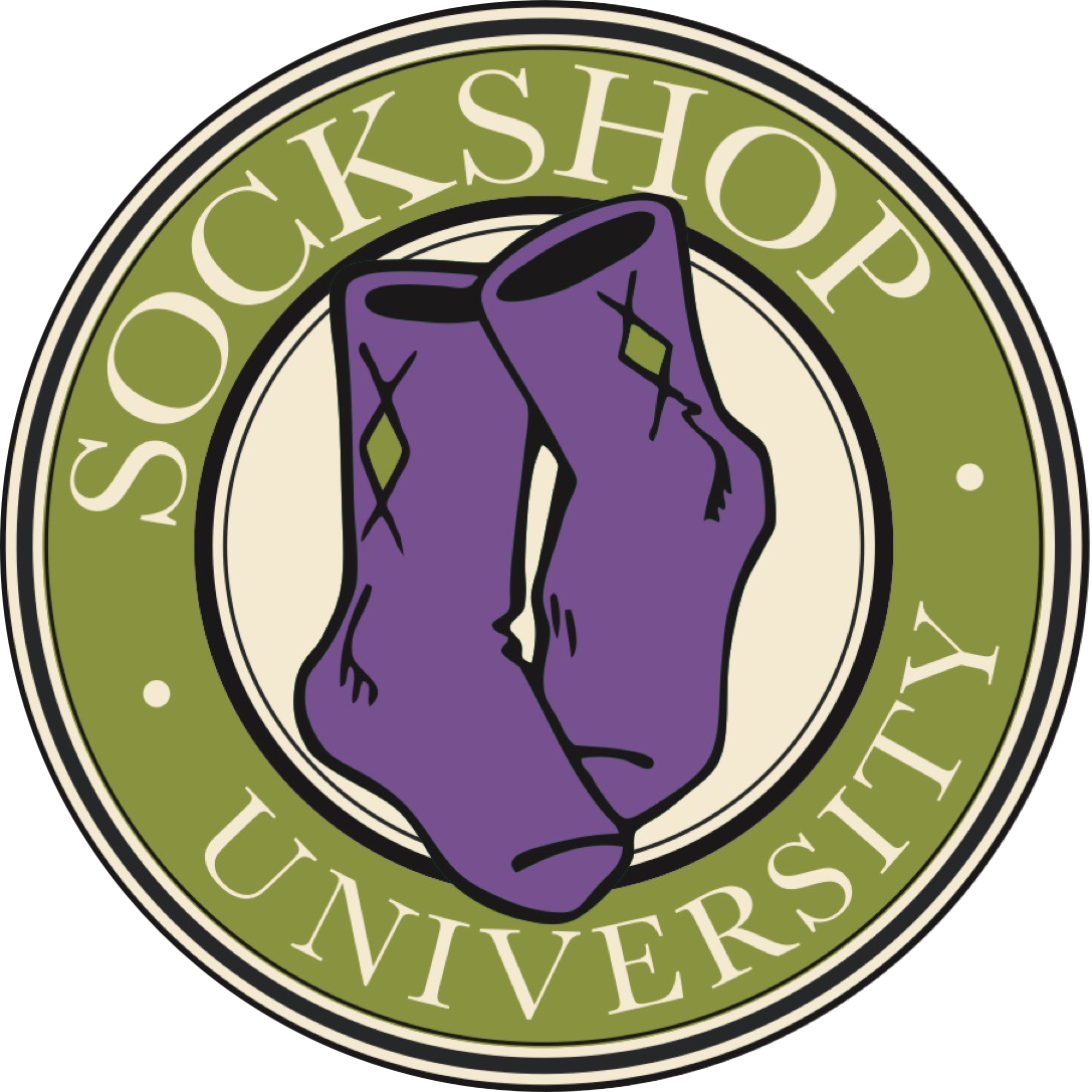 Sockshop University - Sock Shop Clipart (1087x1087), Png Download