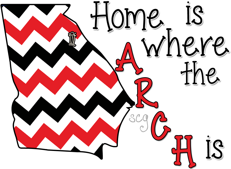 Home Is Where The Arch Is♥ - Day Care Clipart (1000x700), Png Download