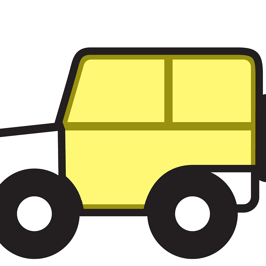 Jeep Clipart Top View - Png Download (924x924), Png Download