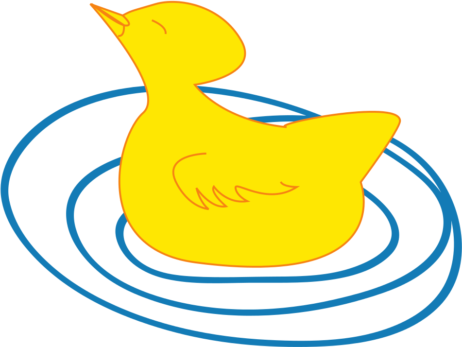 Duckling Clipart Duckie - Duck - Png Download (1024x1024), Png Download