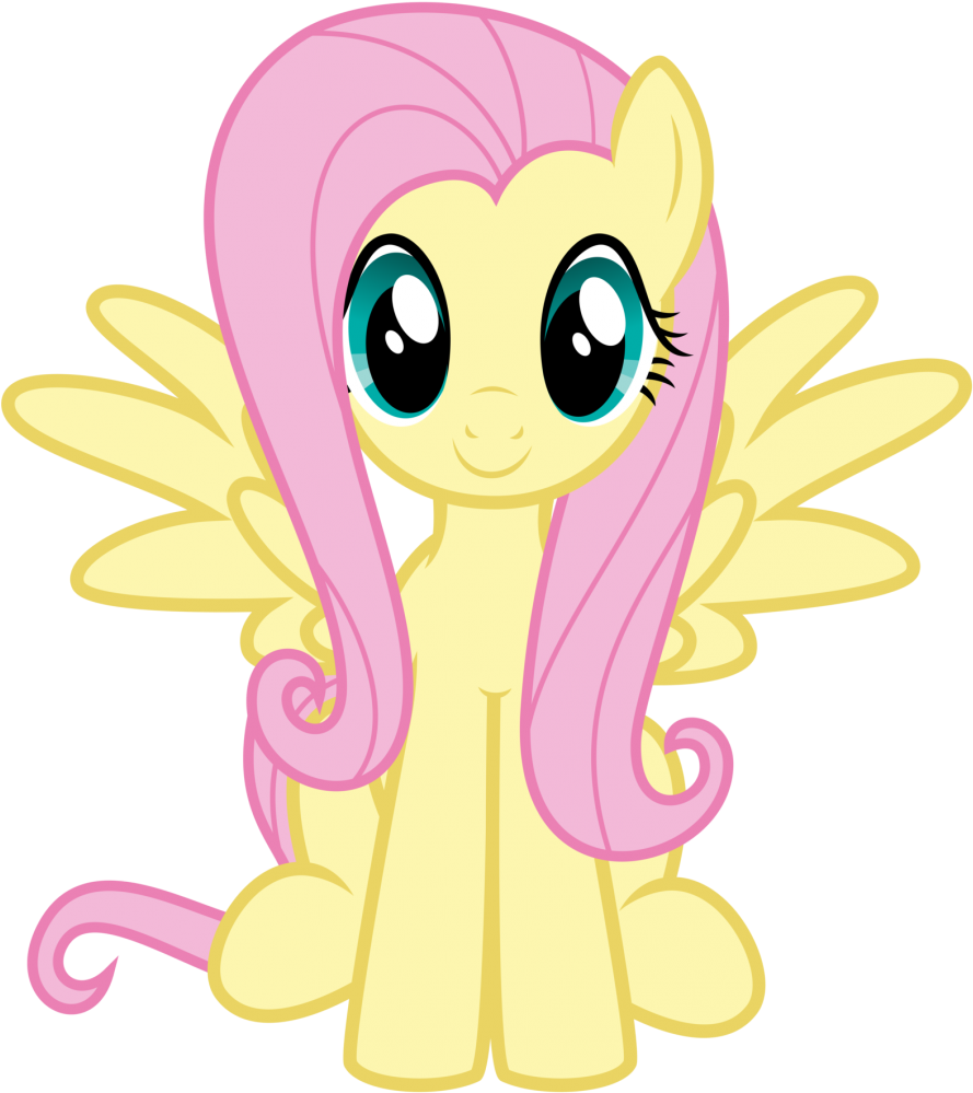 Fluttershy Transparent Image - Does Fluttershy Like You Clipart (904x1024), Png Download