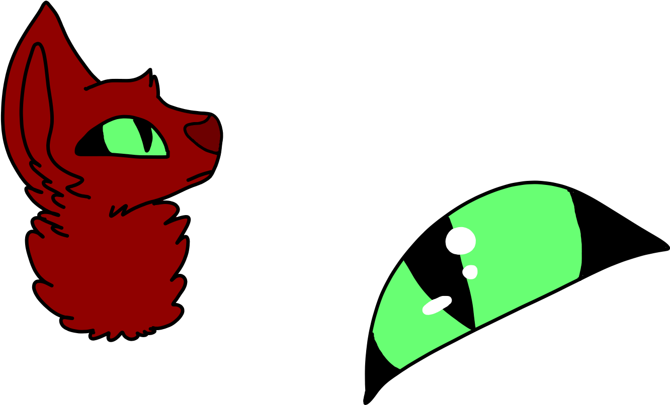 367979994 Nightseeingeyes - Thumb - - These Are Night-seeing - Cartoon Clipart (2047x1489), Png Download