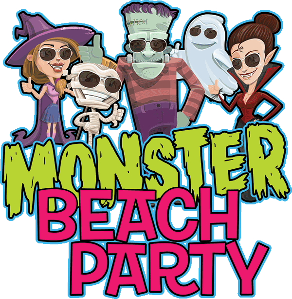 Monster Beach Party - Flanagan's Restaurant Clipart (600x613), Png Download