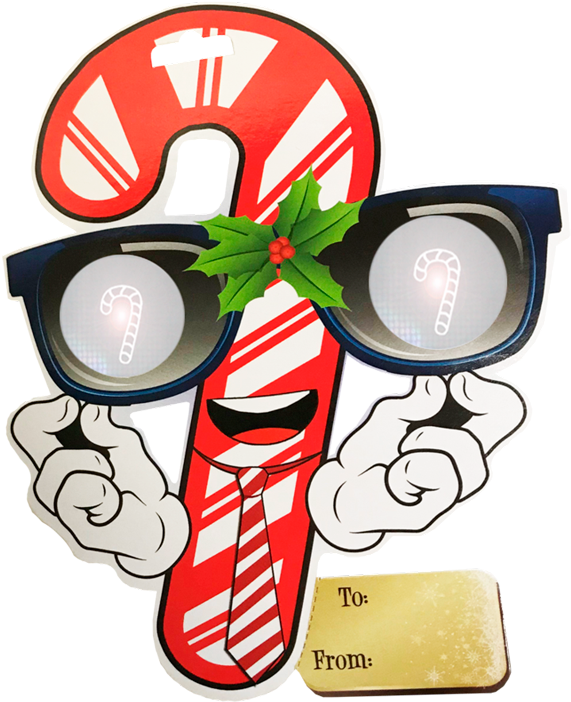 Eyepop 3d Holiday Gift Tags - Holiday Clipart (800x800), Png Download