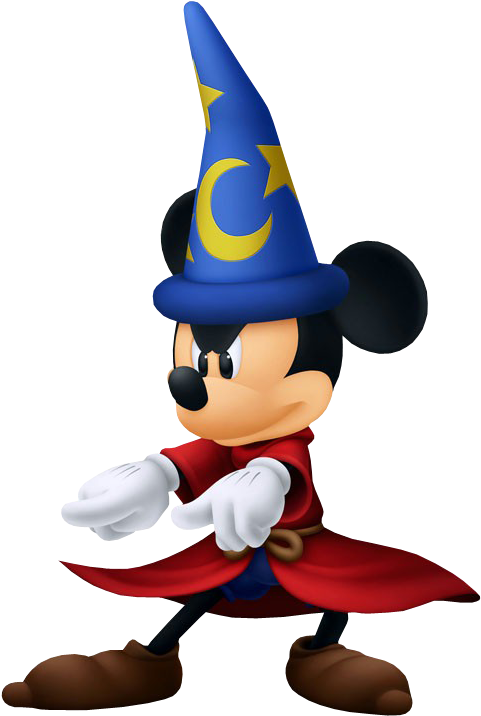 View Samegoogleiqdbsaucenao Sorcerer Mickey Kh3d , - Mickey Aprendiz De Brujo Clipart (546x800), Png Download
