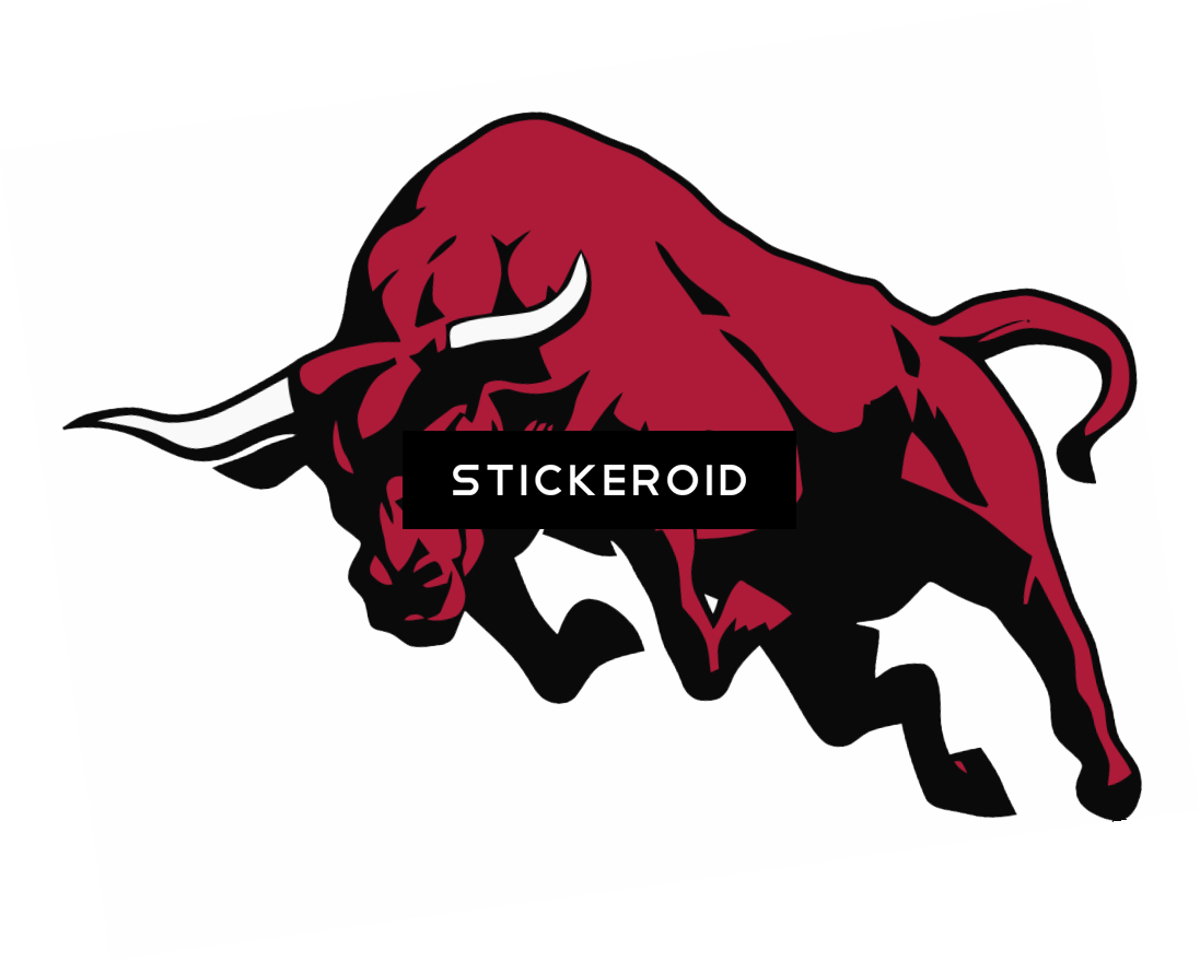 Bull - Bitcoin Bull Clipart (1097x879), Png Download