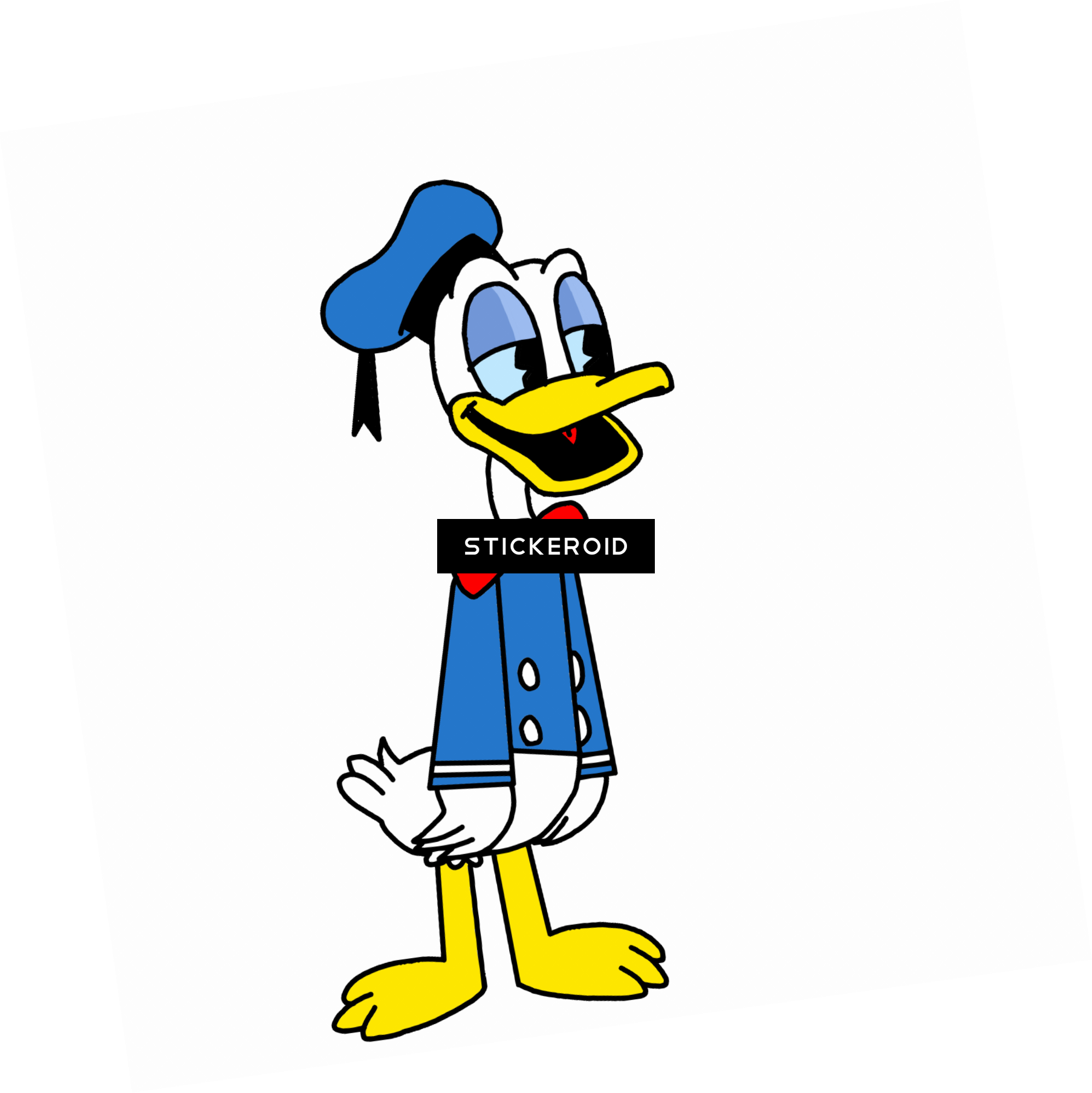Donald Duck Actors Heroes - Donald Duck Clipart (1806x1807), Png Download