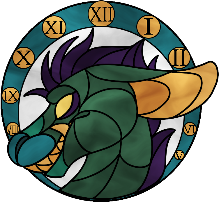 Stained Glass Tecozquani Clipart (820x820), Png Download