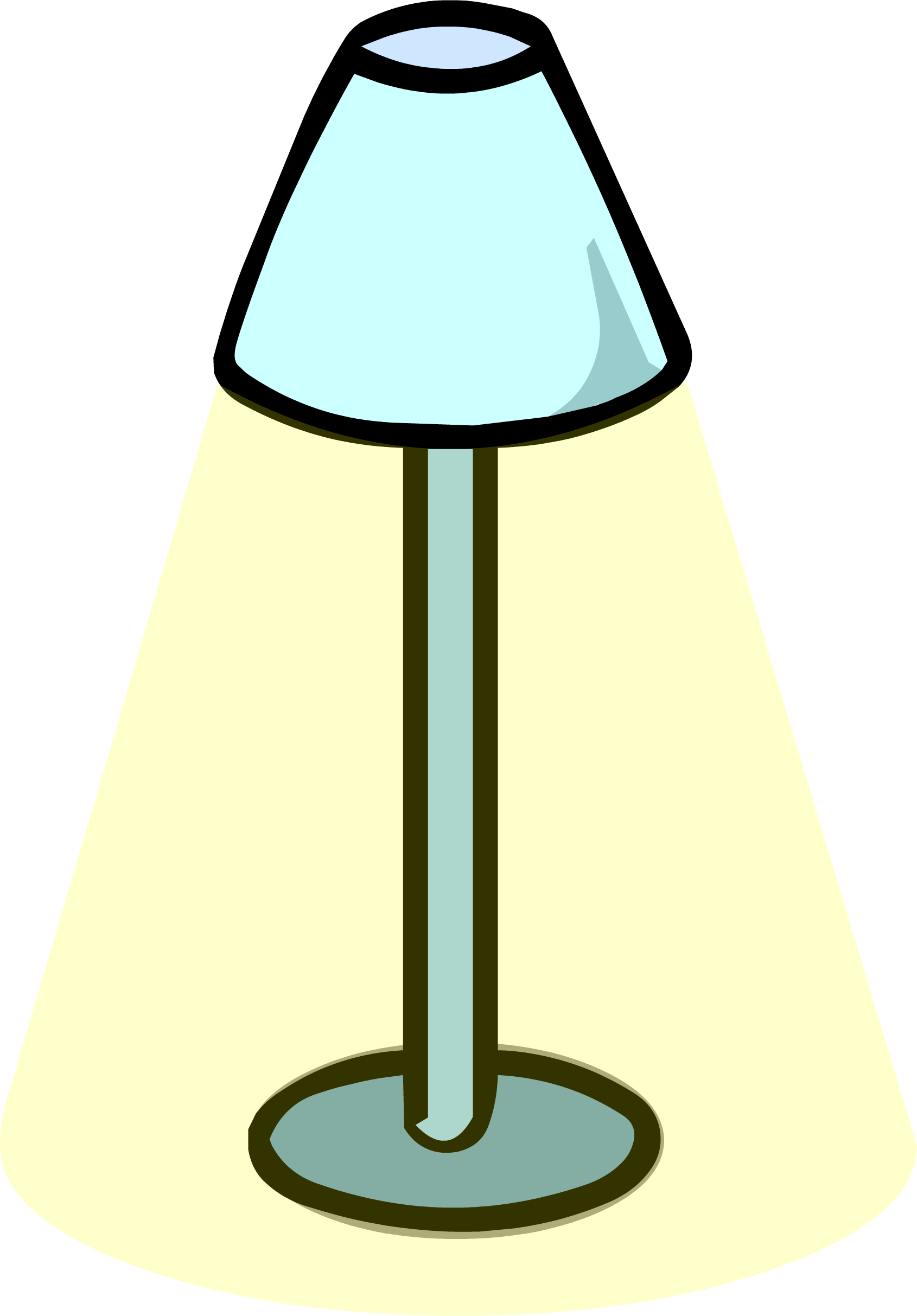 Blue Lamp Sprite 002 - Clip Art - Png Download (1690x2426), Png Download