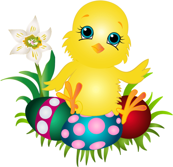 Happy Easter Chicken Tote Bag Clipart (600x578), Png Download
