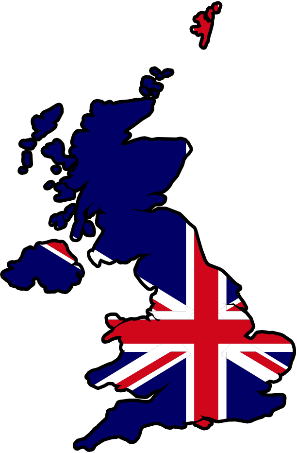 Winston Churchill - Ticks Uk Map Clipart (612x932), Png Download