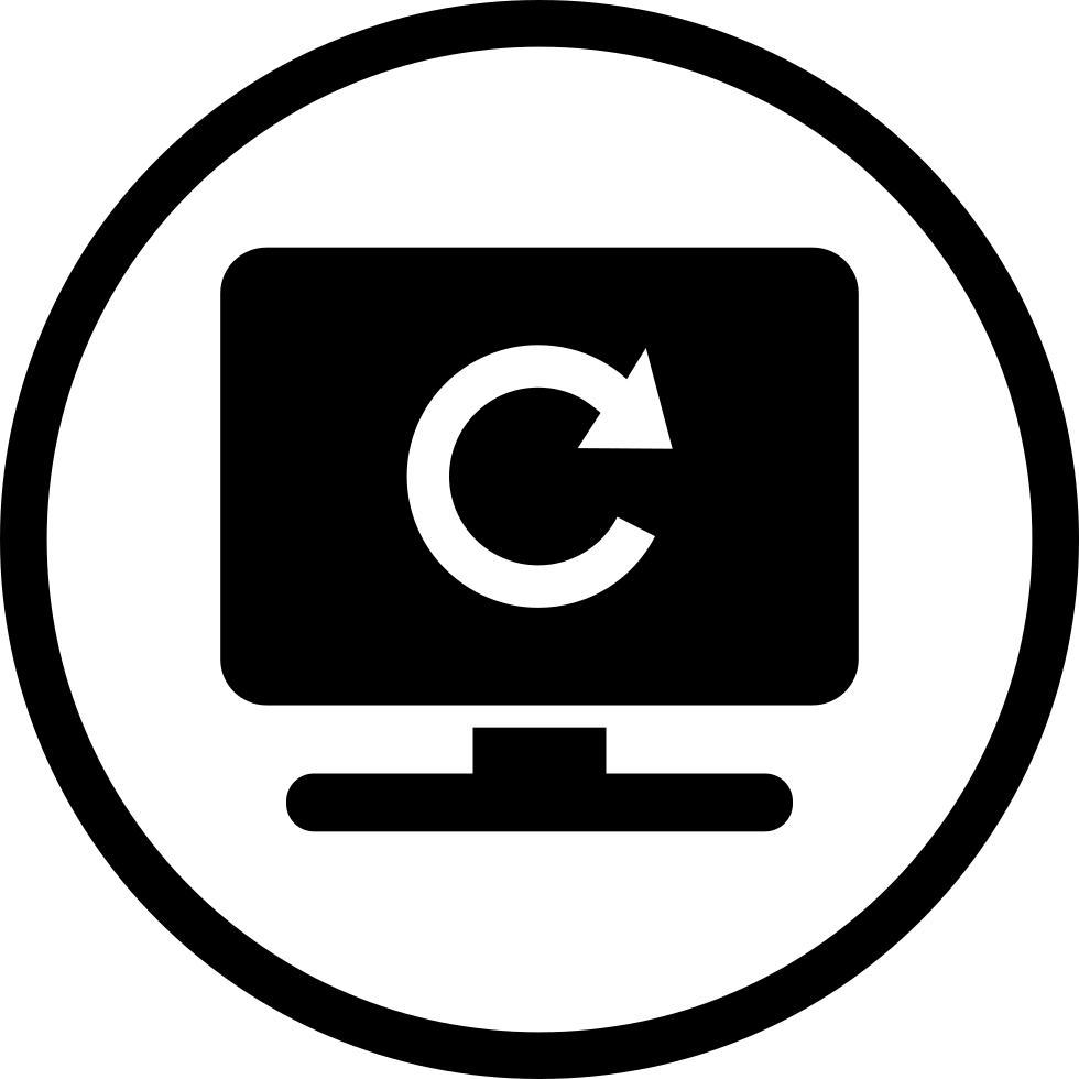 Maintenance Svg Icon File - Circle Clipart (980x980), Png Download