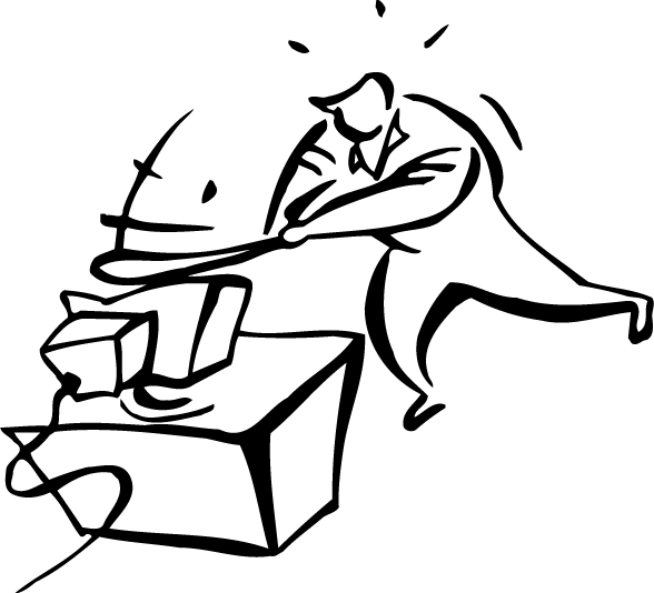 Tuesday, November 25, - Smash Clipart Black And White - Png Download (588x534), Png Download