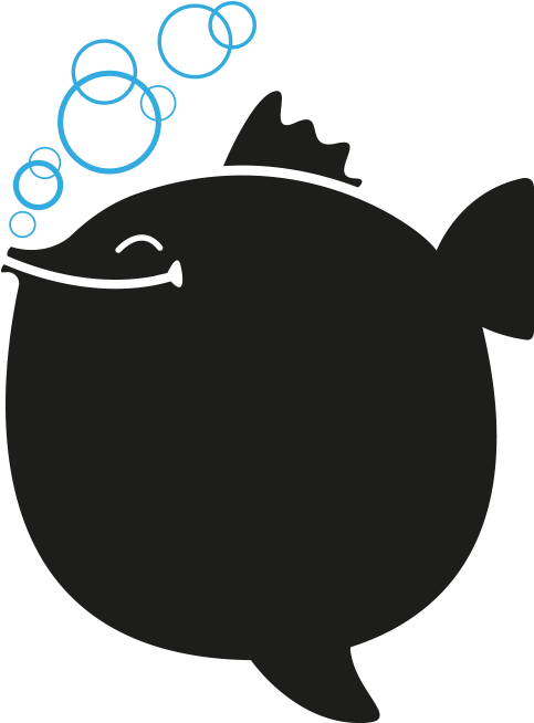 Balloon-fish Blackboard Clipart (700x700), Png Download