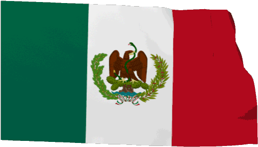 [ Img] - Bandera Mexico Gif Clipart (960x540), Png Download