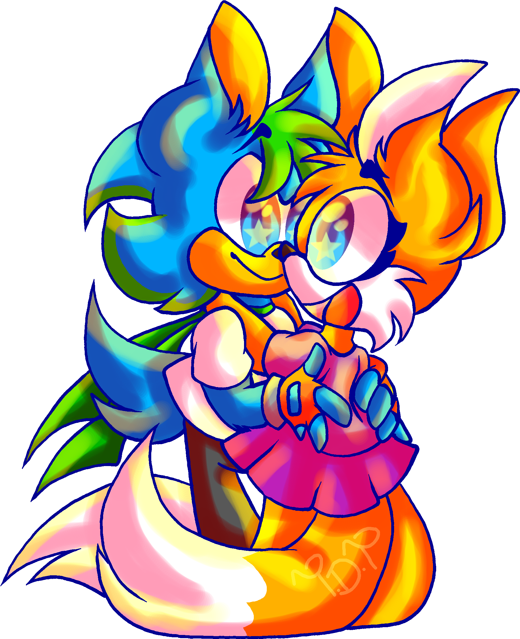 Pretty Girl - Cartoon Clipart (1936x2408), Png Download