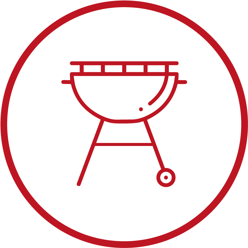Fits All 22" Kettle Grills - Barbecue Grill Clipart (900x900), Png Download
