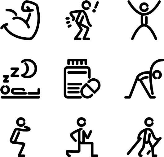 Fitness - Icon Clipart (600x564), Png Download