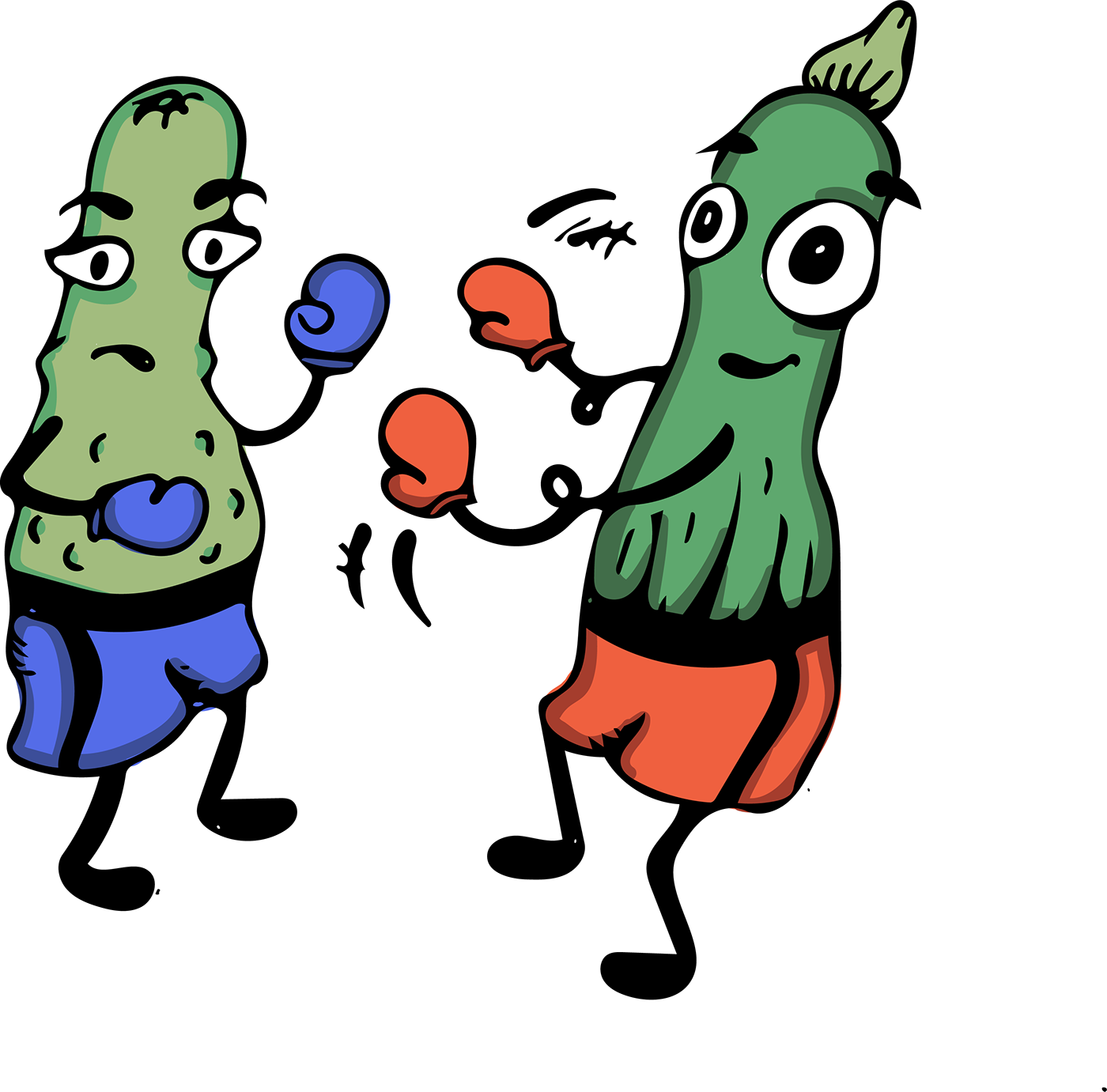 Through Surveys And Research, An Identity Was Found - Cartoon Clipart (1400x1381), Png Download