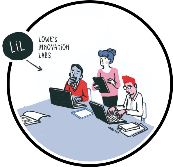 Research At The Labs - Cartoon Clipart (640x573), Png Download