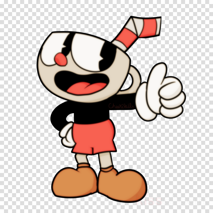 Cuphead No Background Clipart Cuphead Hoodie T-shirt - Como Dibujar A Cuphead - Png Download (900x900), Png Download