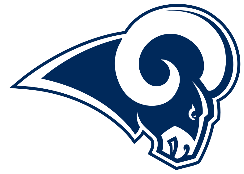 Team Logo Team Logo - Los Angeles Rams Logo Png Clipart (800x600), Png Download