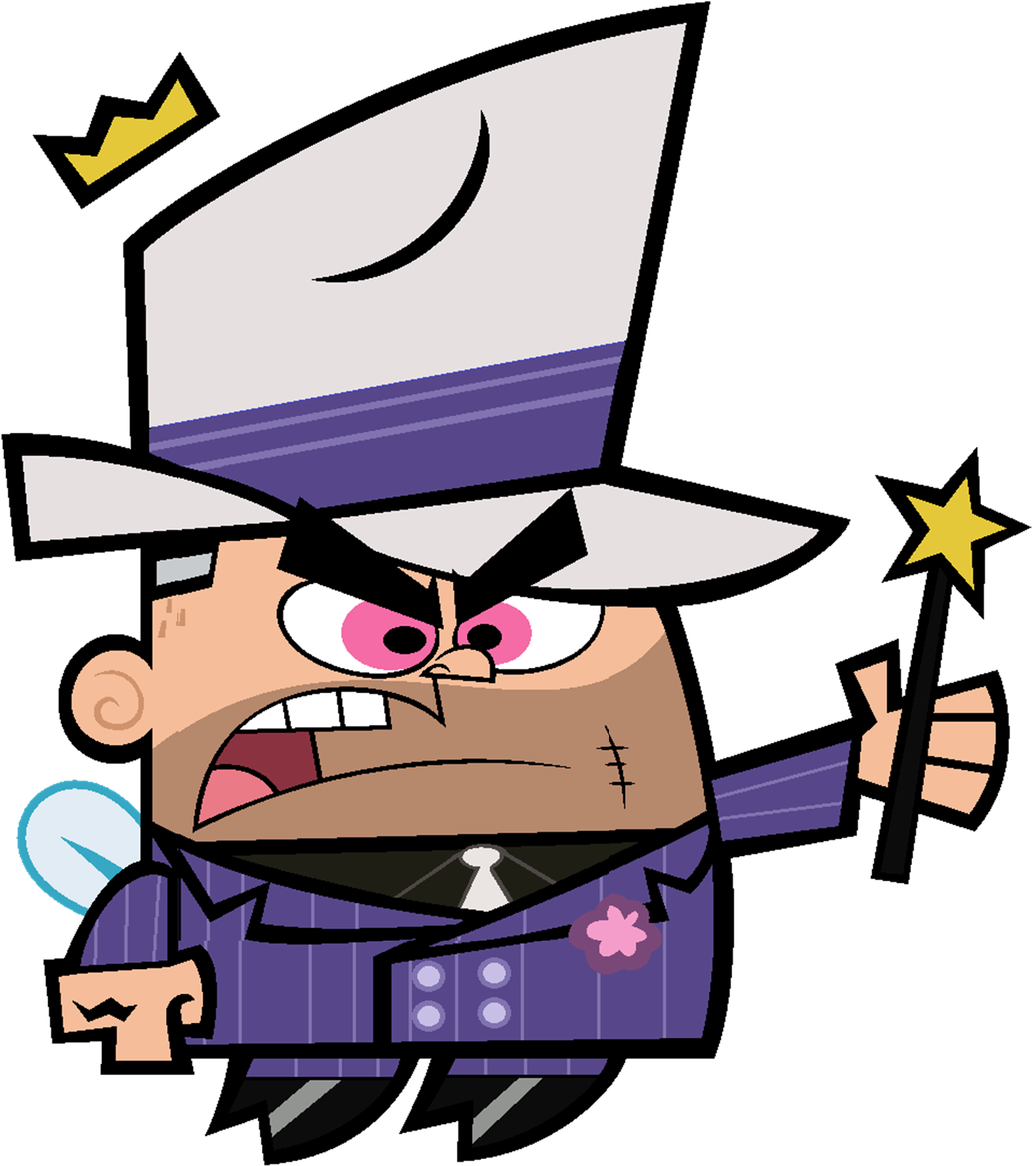 Big Daddy Fairly Odd Parents Wiki Fandom - Fairly Odd Parents Wanda's Dad Clipart (1553x1758), Png Download