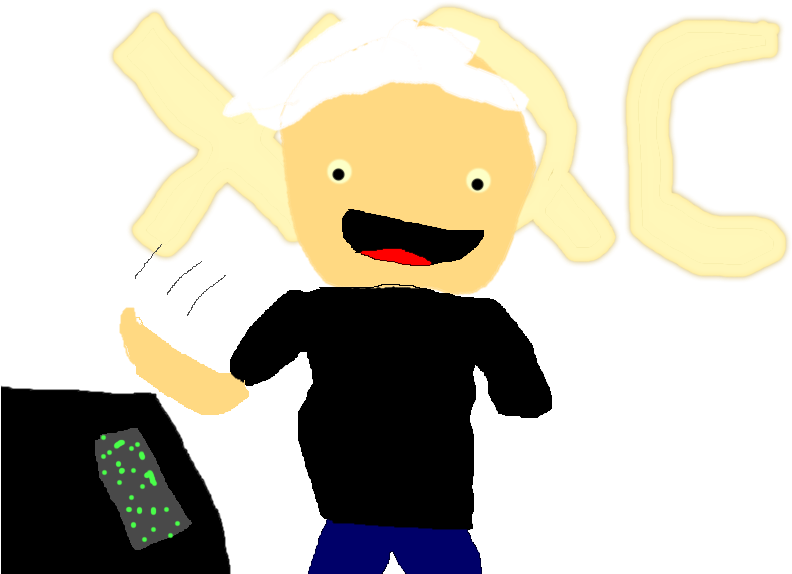 Took Me A Challenge Xqc Fan Art In 10 Mins - Xqc Clipart (800x600), Png Download