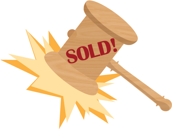 Upcoming Auction Dates - Auction Transparent Clipart (600x600), Png Download