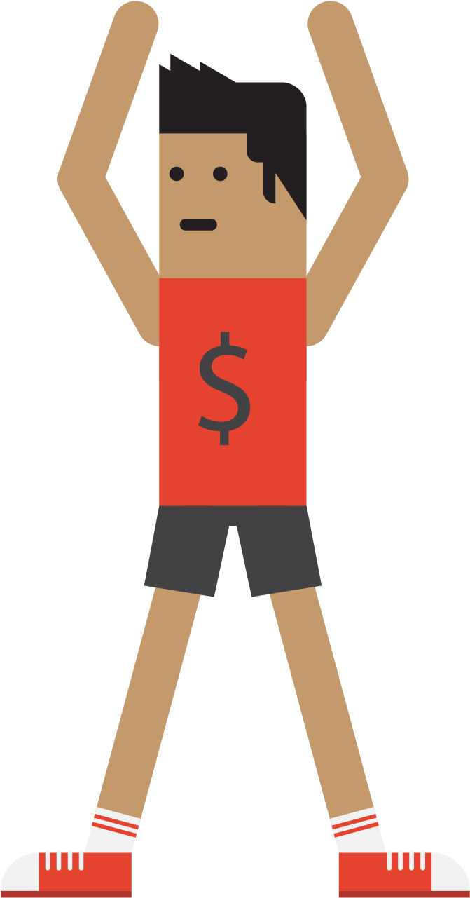 Sign Up For The 30-day Financial Fitness Challenge - Illustration Clipart (849x1342), Png Download