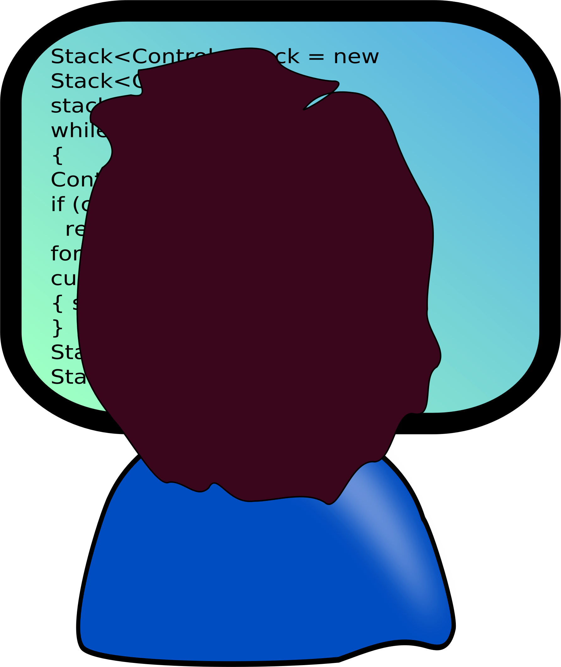 Declaration Of Independence Clipart Public Domain - Programmer Clipart - Png Download (1787x2124), Png Download