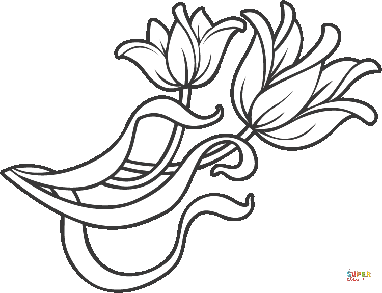 Decorations Coloring Pages - Decorazioni E Cornici Da Disegnare Clipart (750x575), Png Download