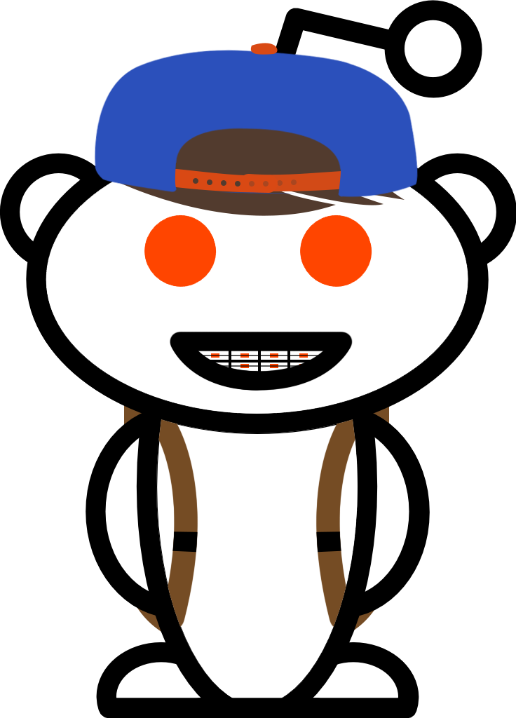 R/teenagers Alien - Reddit Logo Clipart (736x1024), Png Download