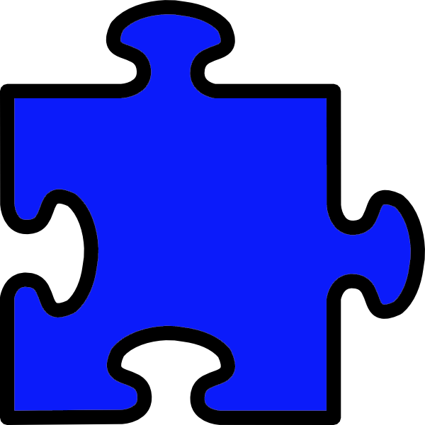 Asd Puzzle Piece Png Clipart (600x601), Png Download