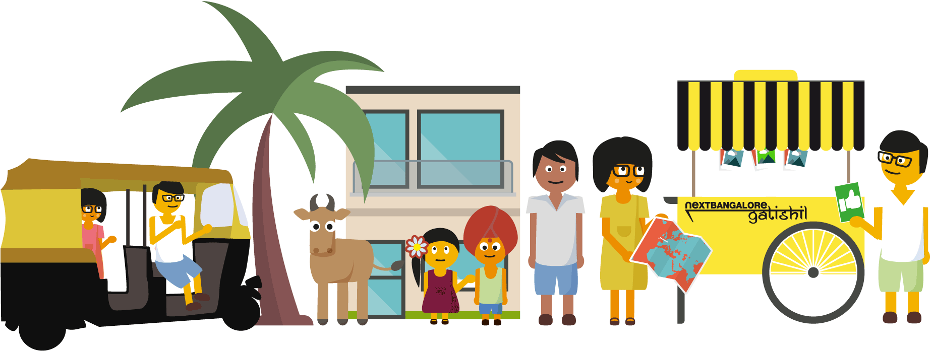 Clip Art Library Stock Nextbangalore Gatishil - Cartoon - Png Download (2000x813), Png Download