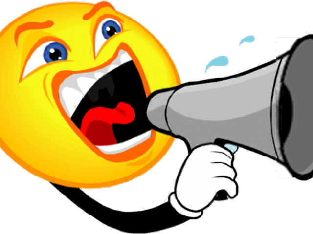 Noise Clipart Yelling - Clipart Megaphone - Png Download (640x480), Png Download