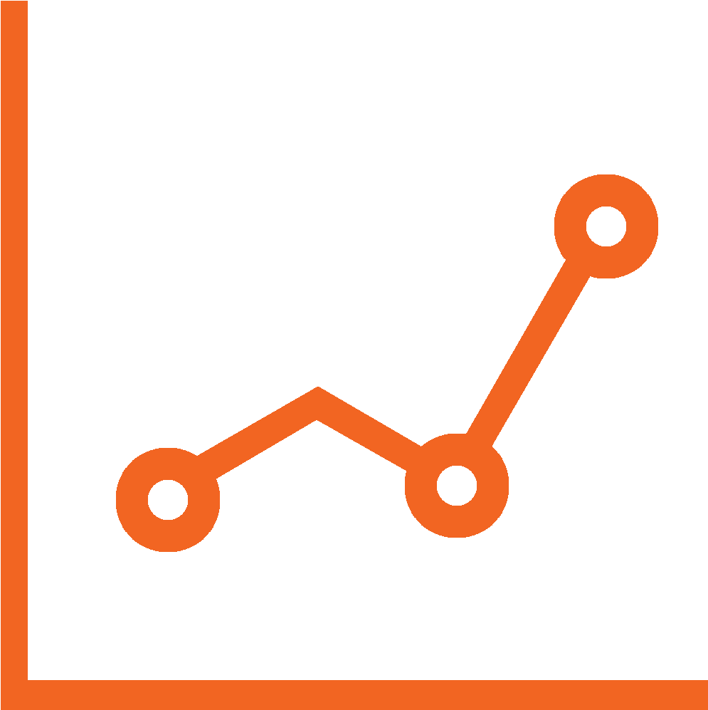 Erca American High School Graduates An Trend - Upward Trend Line Transparent Clipart (1300x1300), Png Download