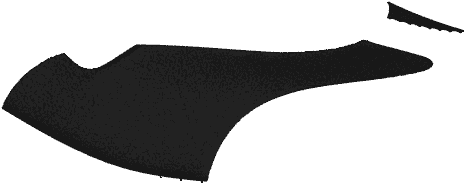 X872 Black Stretch Suede - Axe Clipart (1024x768), Png Download