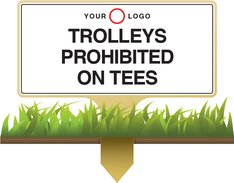 Double Sided Sign - Golf Clipart (898x898), Png Download