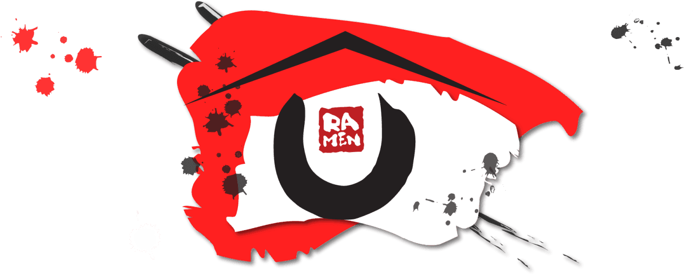 Uchiwa Ramen Clipart (1500x567), Png Download