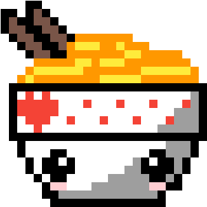 Kawaii Ramen Noodles - Ramen Clipart (1200x1200), Png Download