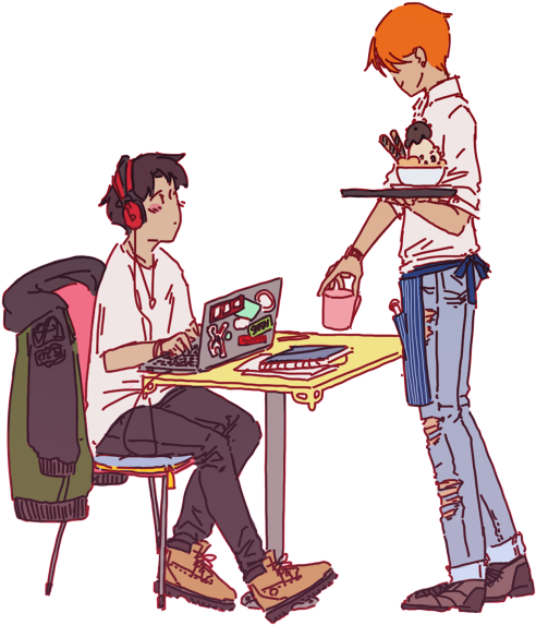 Two Brothers Cliparts - Jikook Fanart - Png Download (540x649), Png Download