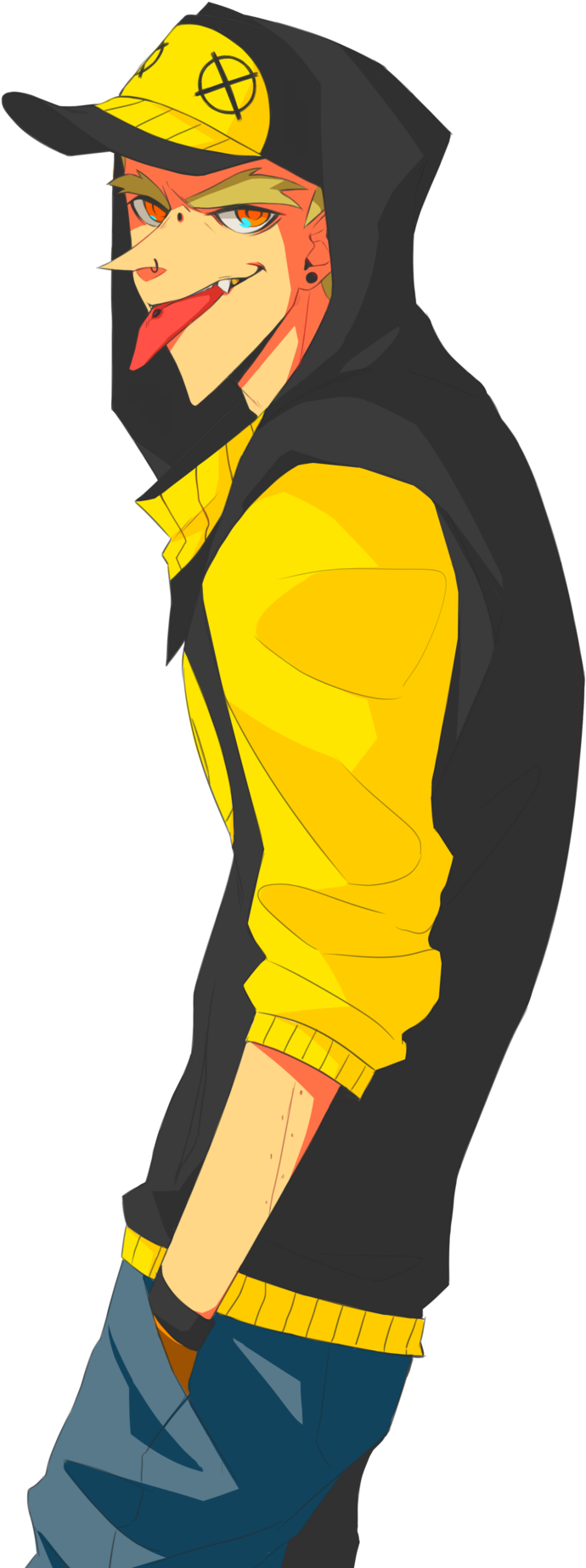 Junkrat And Roadhog, Overwatch, Game Art, Bae, Fanart, - Cartoon Clipart (1005x1920), Png Download
