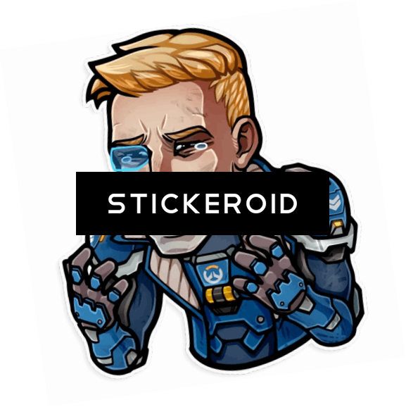 Стикер Overwatch - Duke Nukem Forever Box Art Clipart (577x578), Png Download