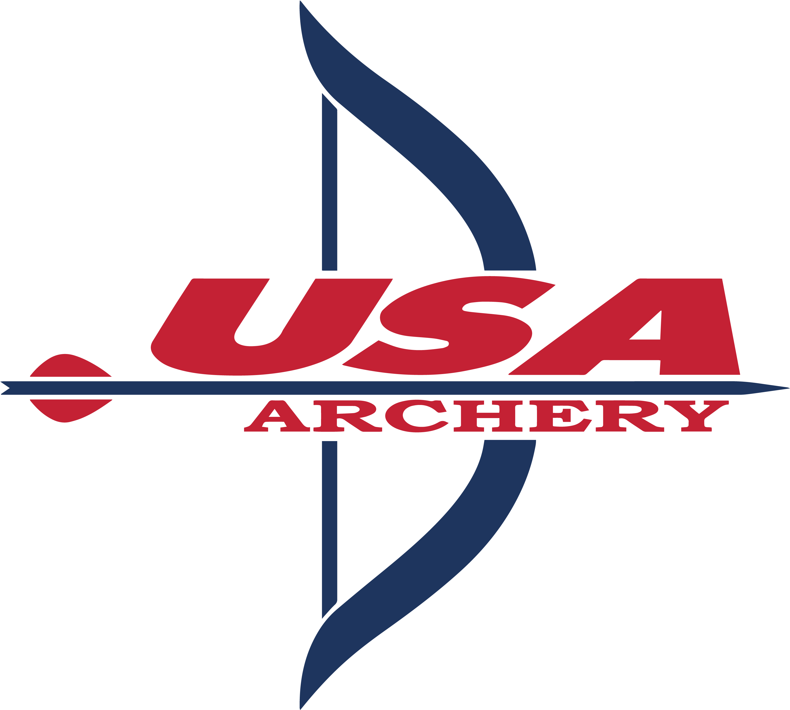 Usa Archery Clipart (3449x3103), Png Download