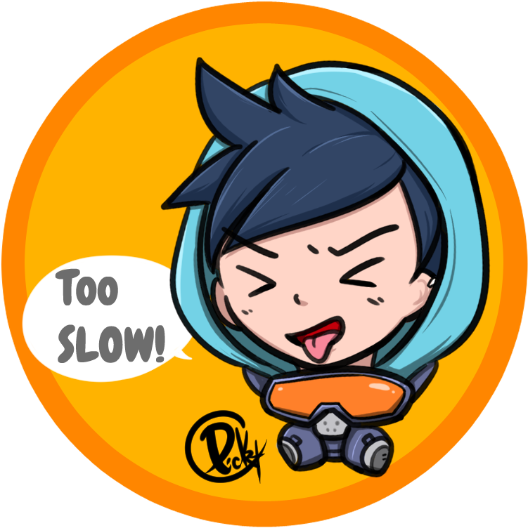 #overwatch #tracer #fanartwatch - Video Game Clipart (828x785), Png Download