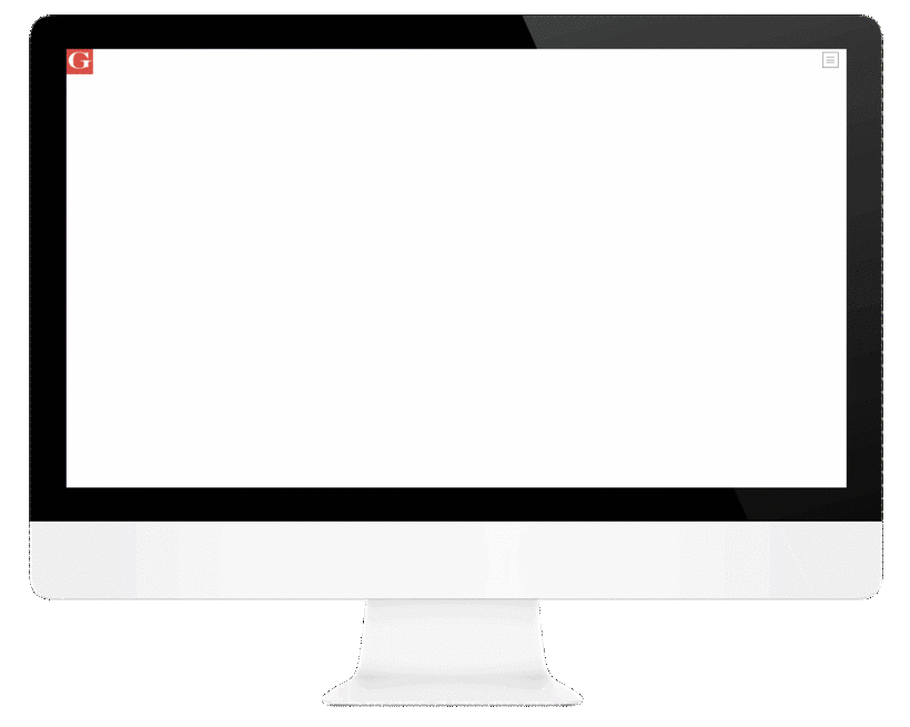 Gawker Media - Empty Imac Clipart (772x626), Png Download
