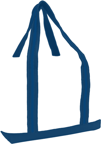 First, Select A Bag Style - Blue Tote Bag Png Clipart (650x650), Png Download