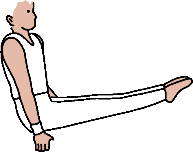 Choose Options From The Dropdown Menus Beneath The - Gymnastics Clipart (763x763), Png Download